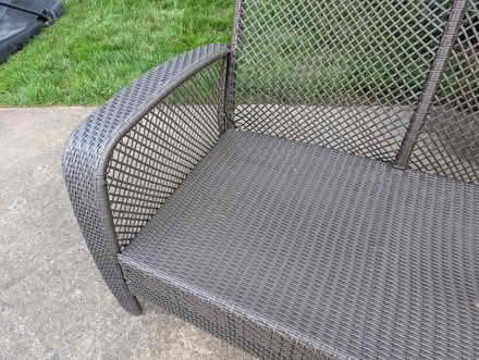 Photo of free Outdoor wicker love seat (Vienna Hunter Mill) #3