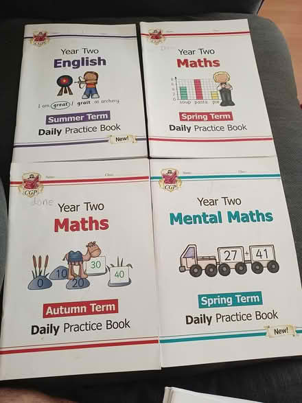 Photo of free Year 2 - 12 Used CGP Books (IG6) #3