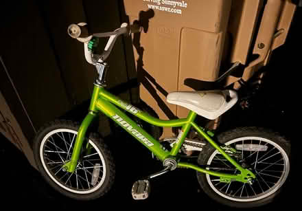 Photo of free Child’s bike, 15-1/2 inch wheels (Valencia Avenue, Sunnyvale) #1
