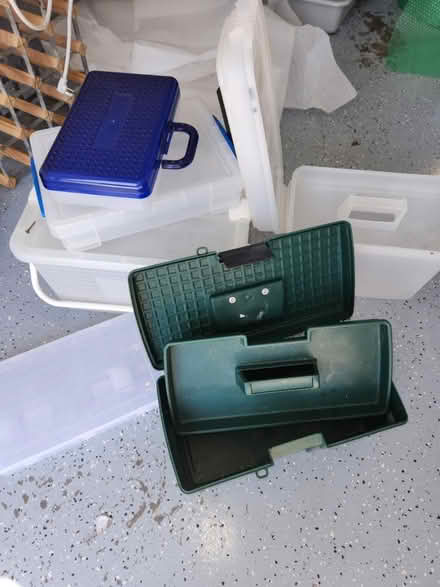 Photo of free Plastic storage boxes (Rossmoor, Walnut Creek) #1