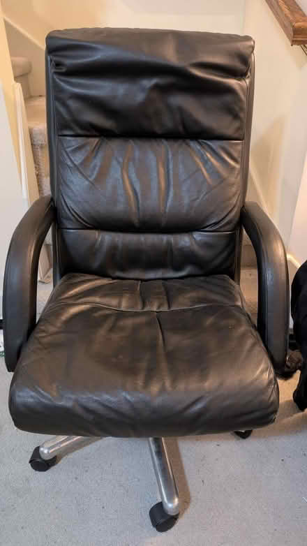 Photo of free Black Office Chair – Used (Albany Park) #1