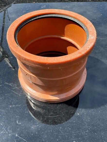 Photo of free 110mm pipe connector (Denmead) #1