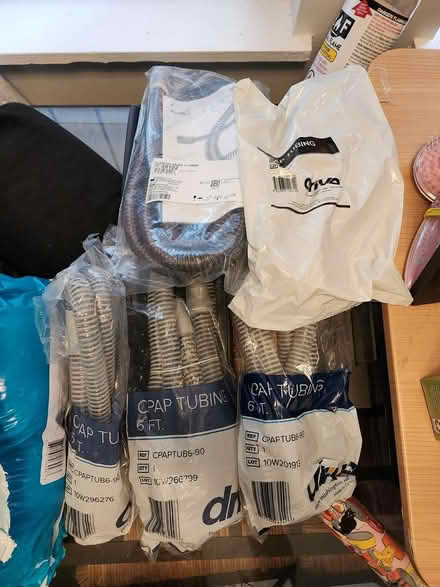 Photo of free 6 CPAP hoses (Lanier Heights) #1