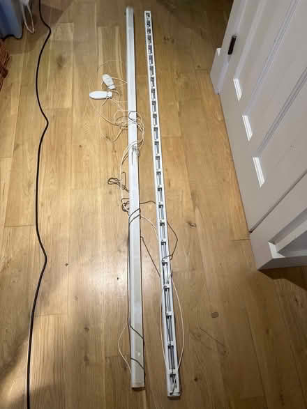 Photo of free 2 ceiling mounted blind rails 180cm (Lower Wolvercote OX2) #1