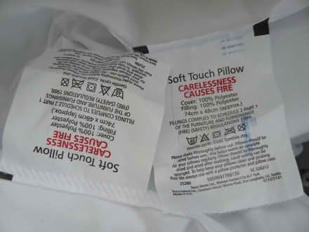 Photo of free 2 x polyester soft-touch pillows (Kempsey WR5) #2