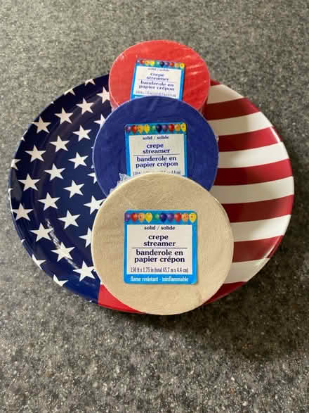 Photo of free 4th of July Patriotic Plate & Decor (Crownsville/Gambrills/Crofton) #2