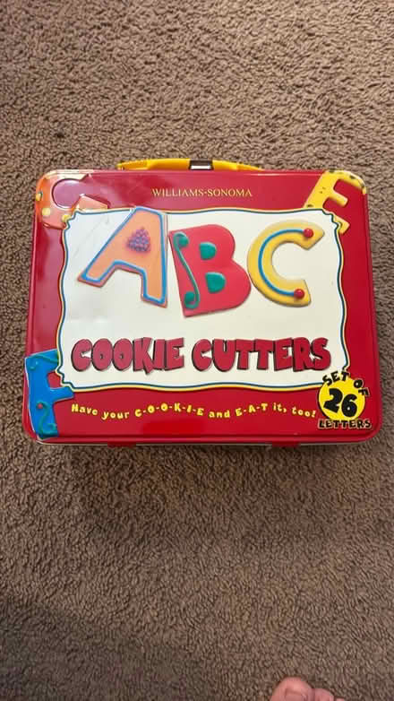 Photo of free Letter cookie cutters (Annapolis Overlook) #1