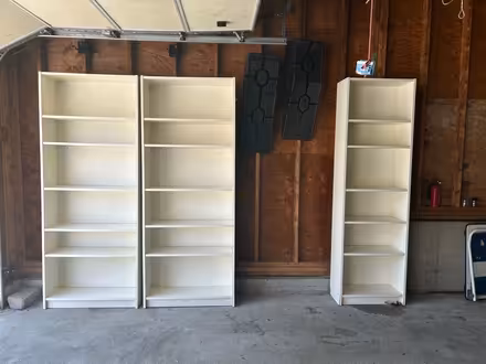 Photo of free Ikea white shelves (South Acton) #1