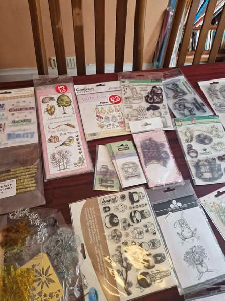 Photo of free A large amount of rubber stamps (Ballards CR2) #4