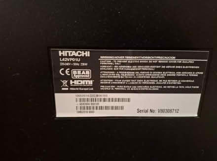 Photo of free Hitachi DVB TV (Benwell, Newcastle NE4) #3