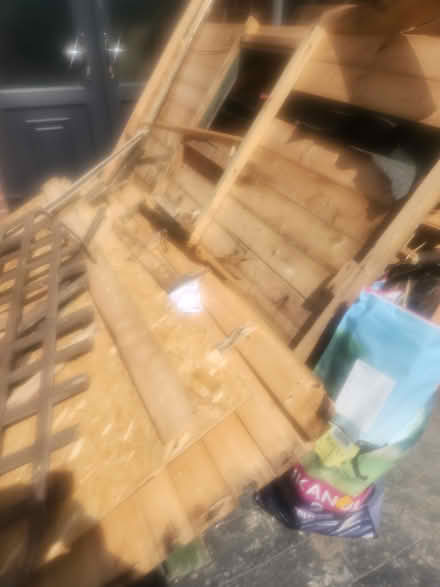 Photo of free Old wood (smashed up shed) (whitley bay NE25) #1