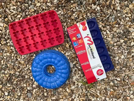 Photo of free Silicon cake and biscuit moulds (Warminster BA12) #1