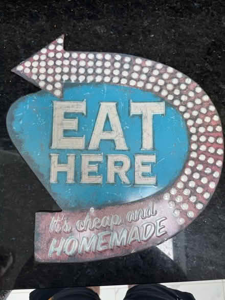 Photo of free Kitchen sign (Penn HP10) #1