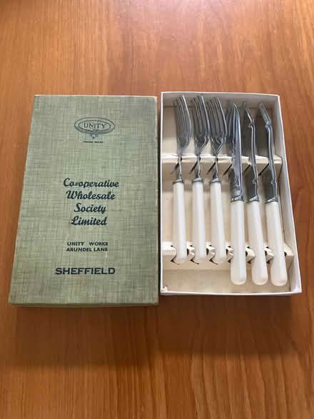 Photo of free Set of 3 fish knives and forks (Aston CH5) #1