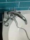 Photo of free White bath tub with taps and shower attachment (Roundwood AL5) #2