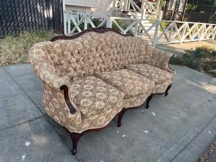 Photo of free vintage couch (Seminary and Calistoga) #1