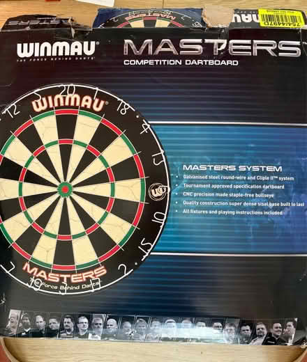 Photo of free Winmau dart board (Whitegrove RG42) #2
