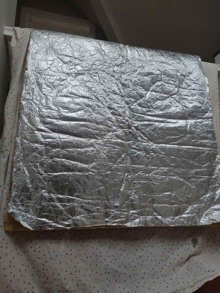 Photo of free Large piece of foil insulation (Weaverham) #1