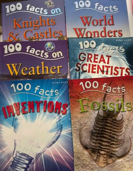 Photo of free 6 x 100 facts books (CM1 Broomfield) #1