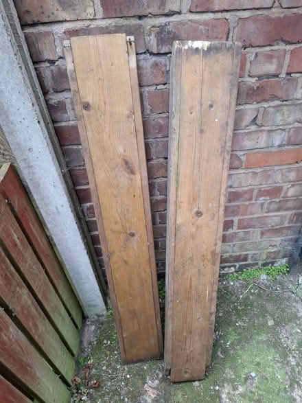 Photo of free 2 pine ramps (L25 Woolton) #1