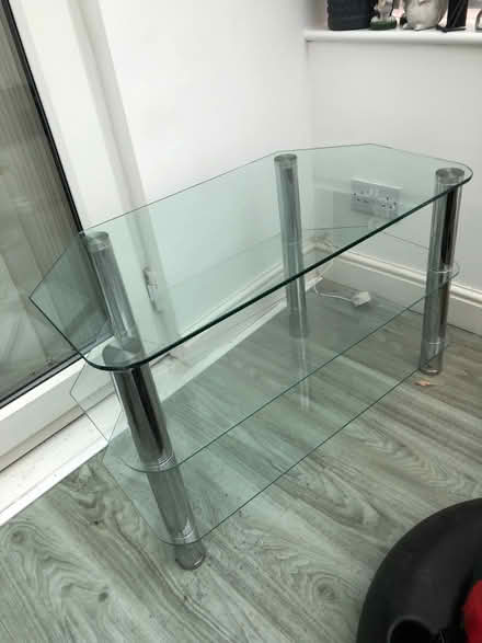 Photo of free Glass TV Stand (Chadderton OL9) #1