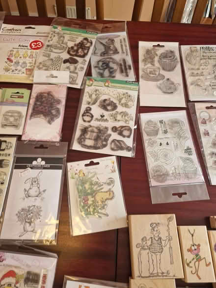 Photo of free A large amount of rubber stamps (Ballards CR2) #3