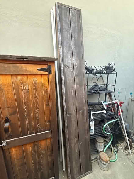 Photo of free "105X16" wood bench/bar top (Cambrian/san jose) #1