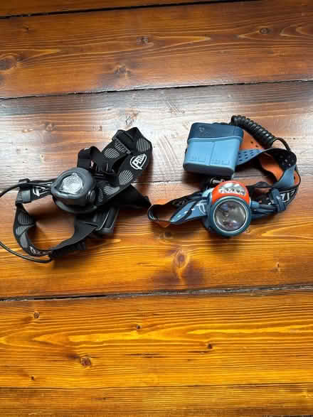 Photo of free Petzl head torches x 2 (G12, West End, Glasgow) #1