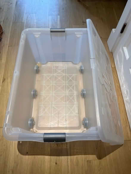 Photo of free Plastic containers with wheels. (Lower Wolvercote OX2) #1