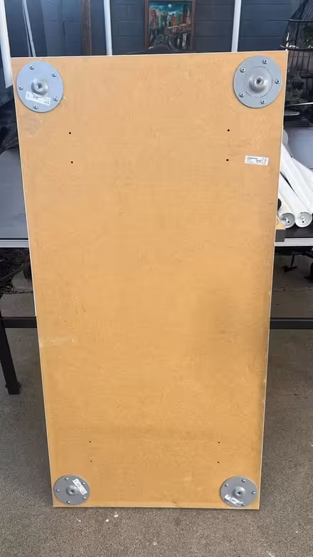 Photo of free IKEA white table/desk with 4 legs (Hawthorne) #2
