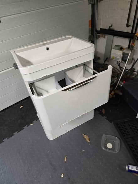 Photo of free 600mm bathroom vanity unit with sink (Allerton L18) #2