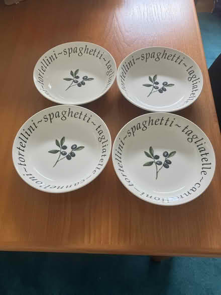 Photo of free Four pasta bowls (Aston CH5) #1