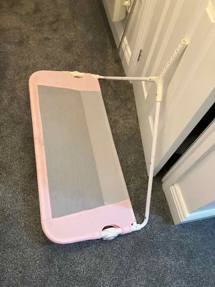 Photo of free Pink bed guard (Lowther CA10) #1