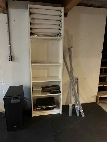Photo of free Ikea white shelves (South Acton) #4