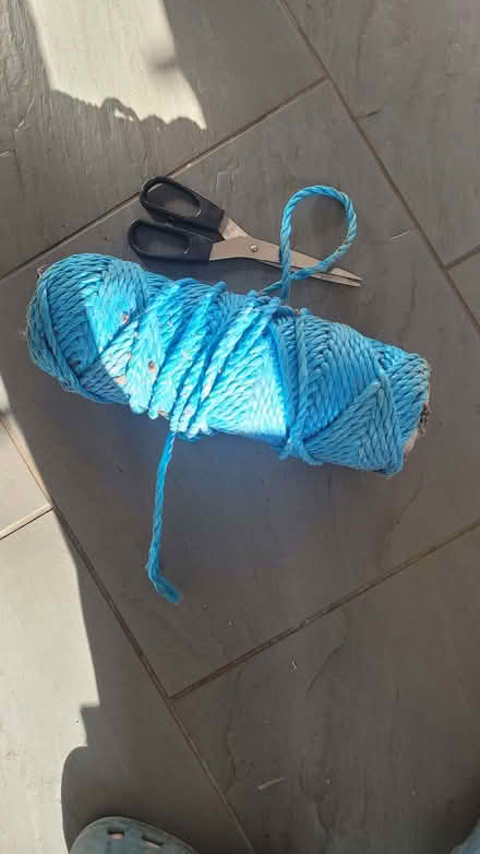 Photo of free Strong blue plastic rope (Bromley BR1) #1