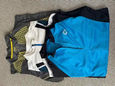 Photo of free 3 x cycling / sports tops (Golden Green TN11) #1