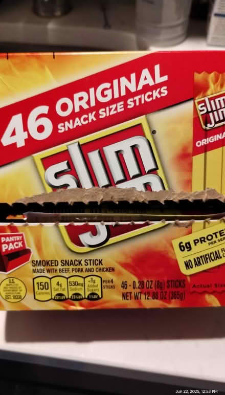Photo of free Box of Slim Jim Mini (Ward 1, Park View, NW, DC) #2