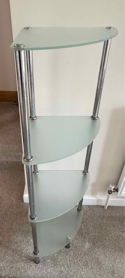 Photo of free Bathroom storage glass shelves (Ashley Heath - Ringwood) #3
