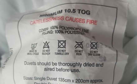 Photo of free Single duvet and cover (Oswestry, Weston rhyn) #1