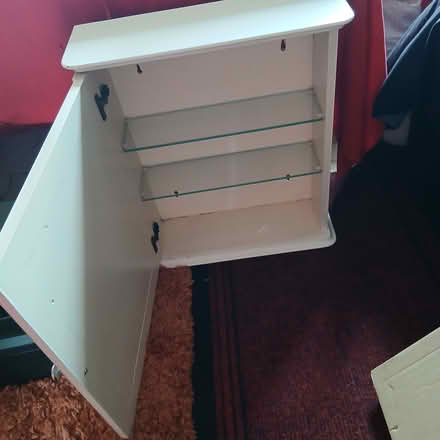Photo of free Wooden bathroom cabinet (Yeovil, Meadow Road BA21) #2