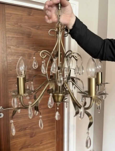 Photo of free Bronze Maison Chandelier (Shirley, Croydon, CR0) #3