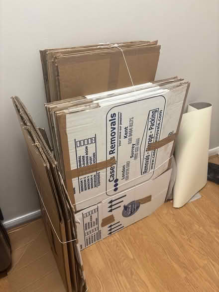 Photo of free Moving boxes approx 12 + hanging (Croydon) #2