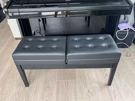 Photo of free Double piano teaching stool (Dalkey co Dublin) #1