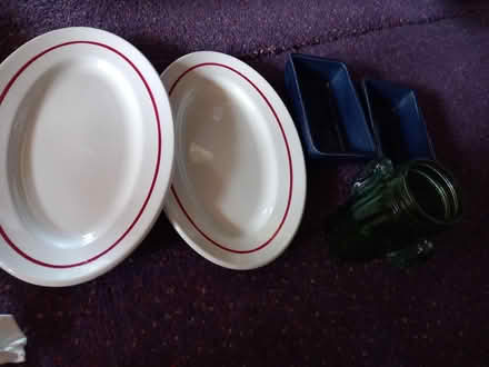 Photo of free Plates, Glass & Bonsai Pots (Collyhurst M40) #1
