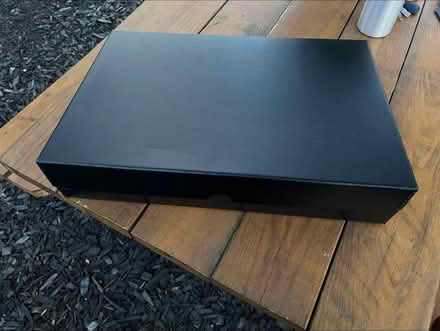 Photo of free Fancy sturdy box 19” x 13 1/2” x 2” (Hawthorne) #1