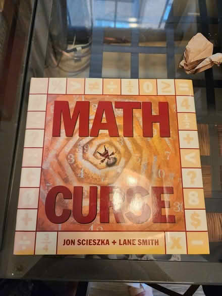 Photo of free Math Curse hardcover childrens book (Lanier Heights) #1