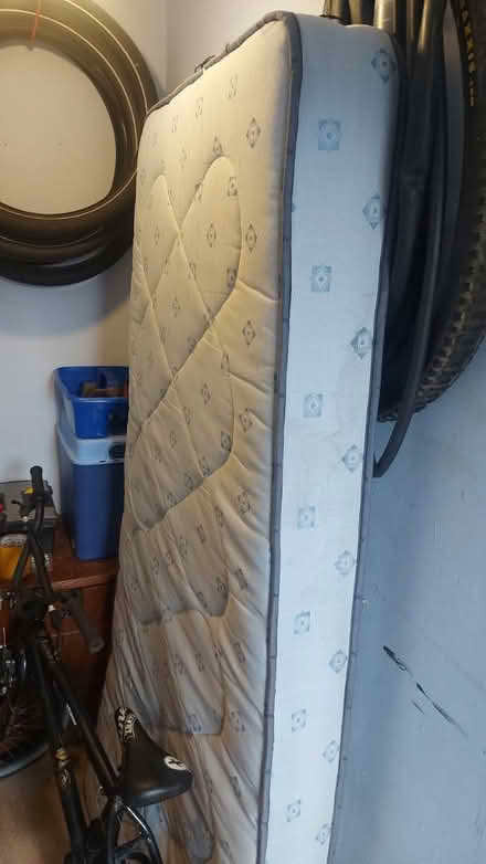Photo of free Single sprung mattress (Knighton) #2