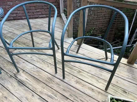 Photo of free Patio table and chair frames (Columbia Heights) #3