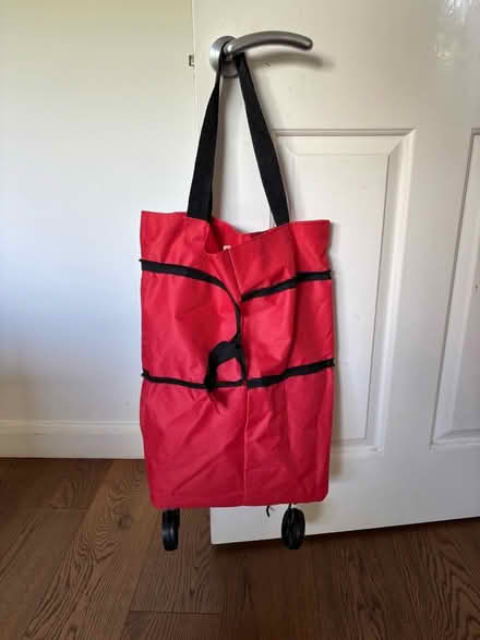 Photo of free Foldable shopping bag on wheels (Kippington TN13) #2