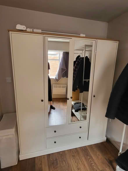 Photo of free Large wooden wardrobe (AL1) #1